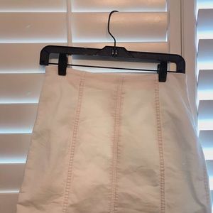 Free people white skirt